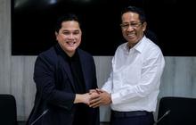 FOTO: Bertemu Erick Thohir, Menkumham Dukung Penuh Program Naturalisasi Timnas Indonesia