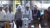 Jokowi Resmikan Smelter Gresik Freeport Indonesia Senilai Rp 56 Triliun