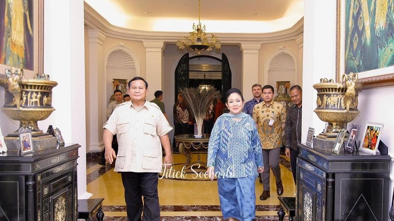Profil Titiek Soeharto yang Dampingi Prabowo Subianto Bertemu Steven Seagal