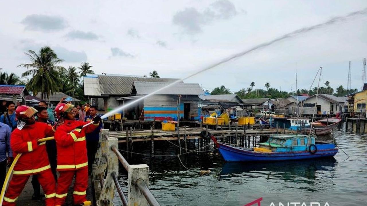 Pemkab Natuna Sukses Gelar Uji Coba Pemadam Kebakaran di Pulau Subi, Tingkatkan Kesiapsiagaan Wilayah Terpencil