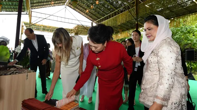 Ibu Iriana Ajak Para Pendamping Pemimpin G20 Melihat Kearifan Lokal Indonesia