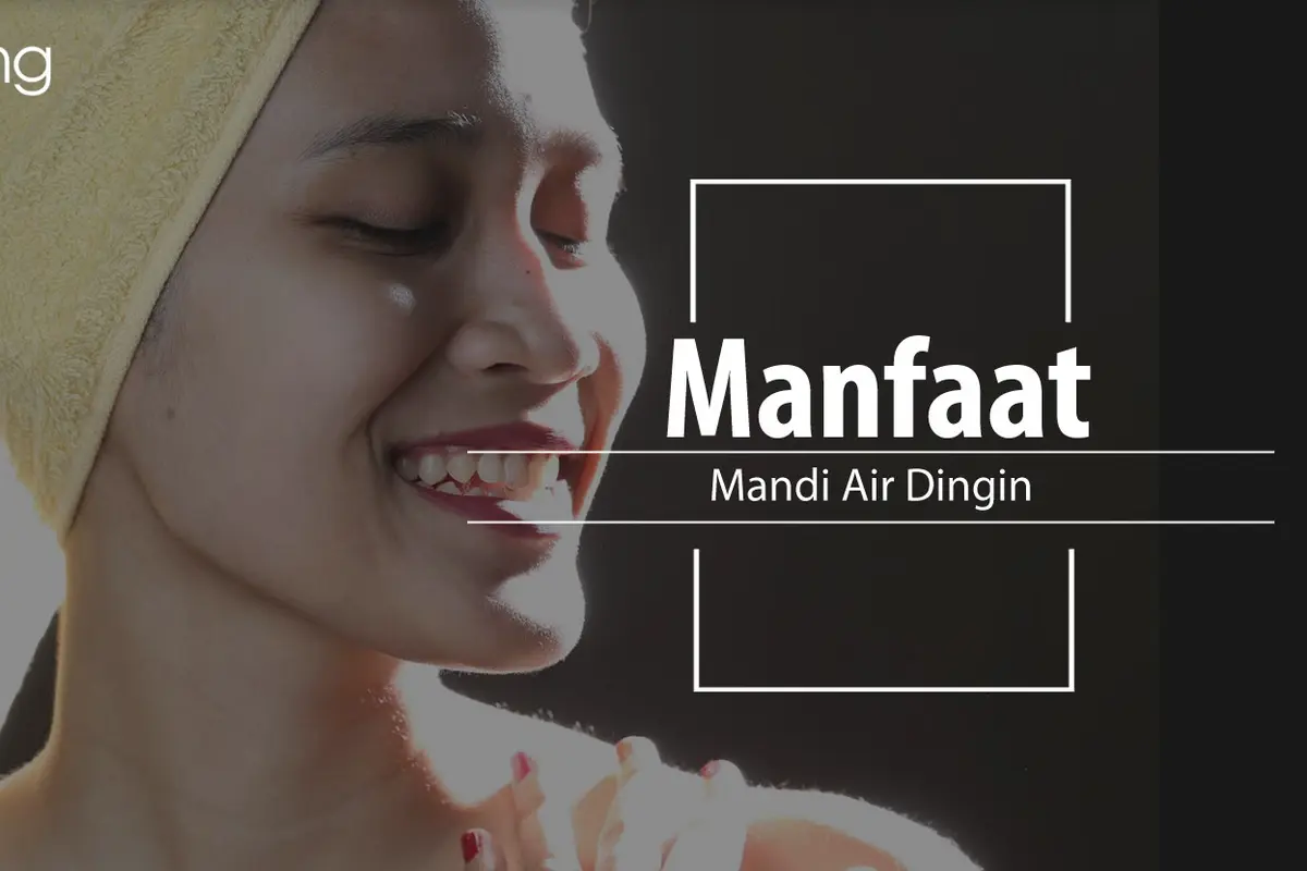Manfaat mandi dengan air dingin. (Foto: Deki Prayoga, Digital Imaging: Nurman Abdul Hakim/Bintang.com)
