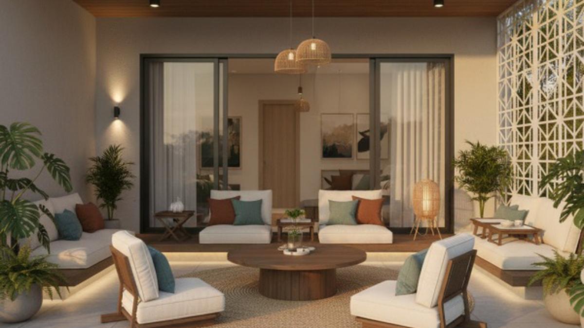8 Inspirasi Desain Teras Kecil Tapi Lapang untuk Arisan dan Pengajian di 2025, Efisiensi Ruang