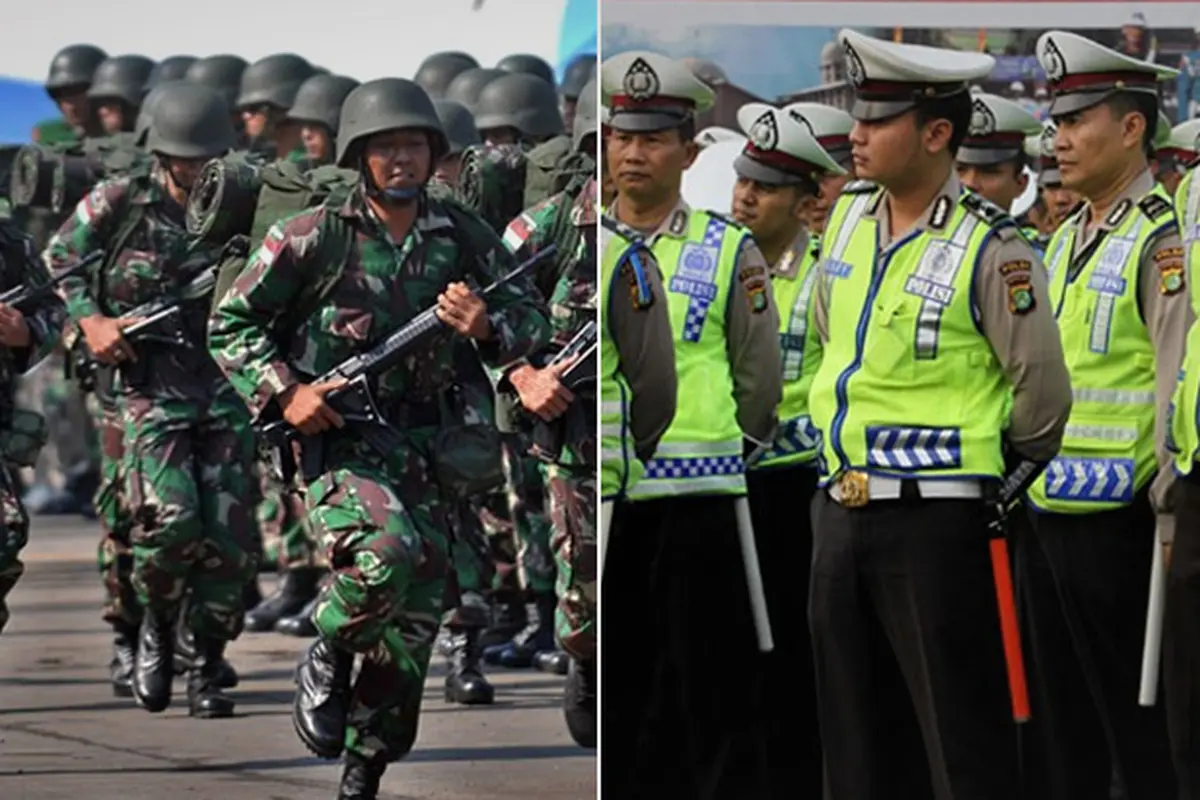 TNI dan Polri Naik Gaji