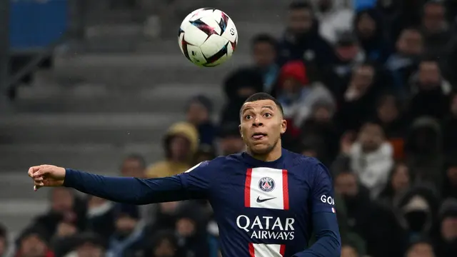 Mbappe Cetak Gol ke-200 Saat PSG Kalahkan Marseille