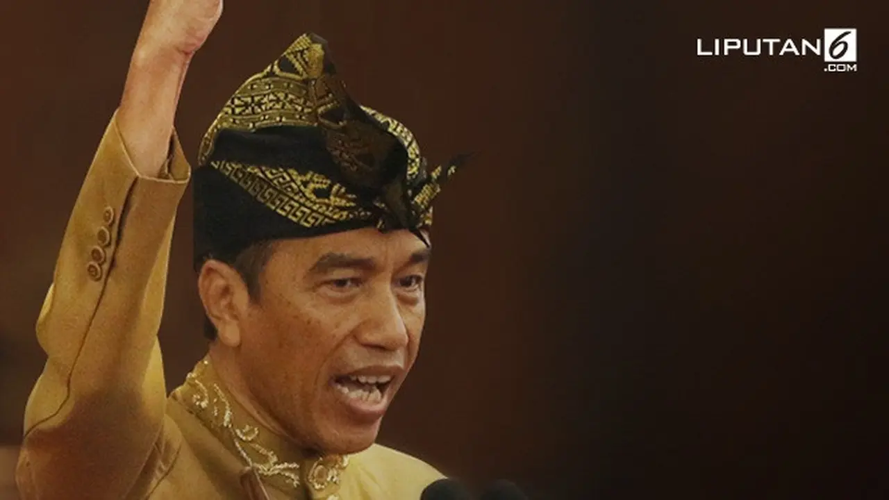 Banner Infografis Pidato Jokowi dan Nota Keuangan 2020
