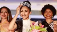 Miss Universe Fiji Manshika Prasad saat dinobatkan sebagai pemenang pertama. (Dok: IG @_manshikaprasad&nbsp;https://www.instagram.com/_manshikaprasad/?hl=en)