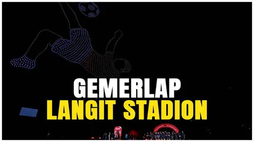 VIDEO: Pesta Cahaya di Langit Bandung! Momen Penutup Piala Presiden 2025 yang Bikin Merinding