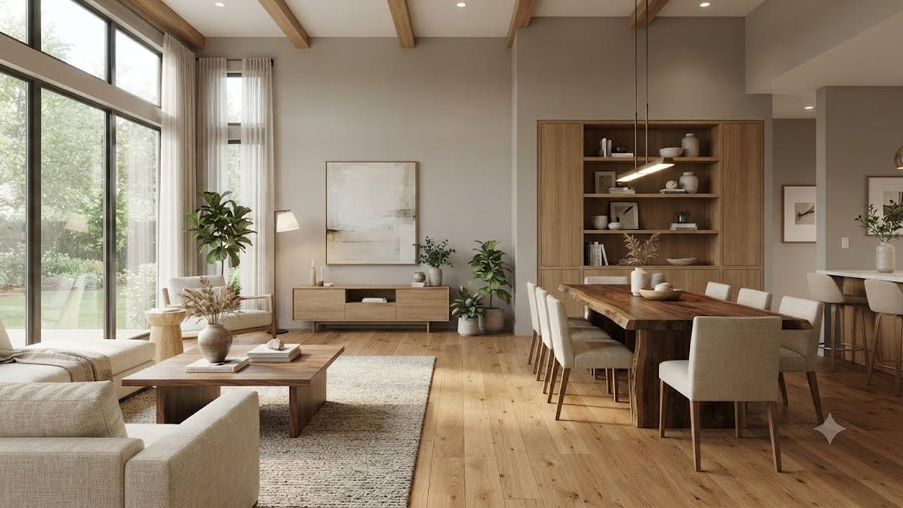Warna Cat Rumah yang Cocok Dipadukan dengan Furnitur Kayu