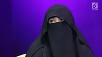Mantan istri Caisar, Indadari saat menjadi bintang tamu di acara Dear Haters Liputan6.com di SCTV Tower, Jakarta, Kamis (7/9). (Liputan6.com/Fatkhur Rozaq)