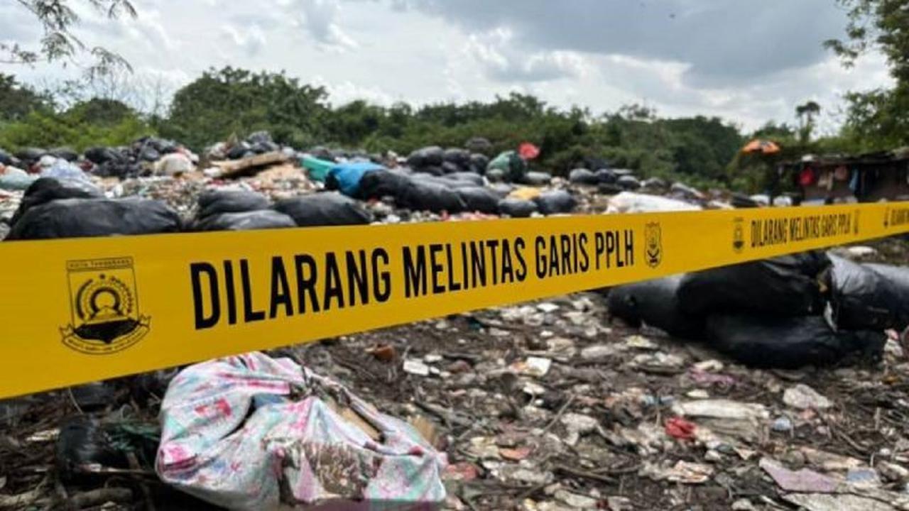 DLH Kota Tangerang Periksa Pengelola TPS Ilegal Dekat Cisadane, Antisipasi Pencemaran Lingkungan