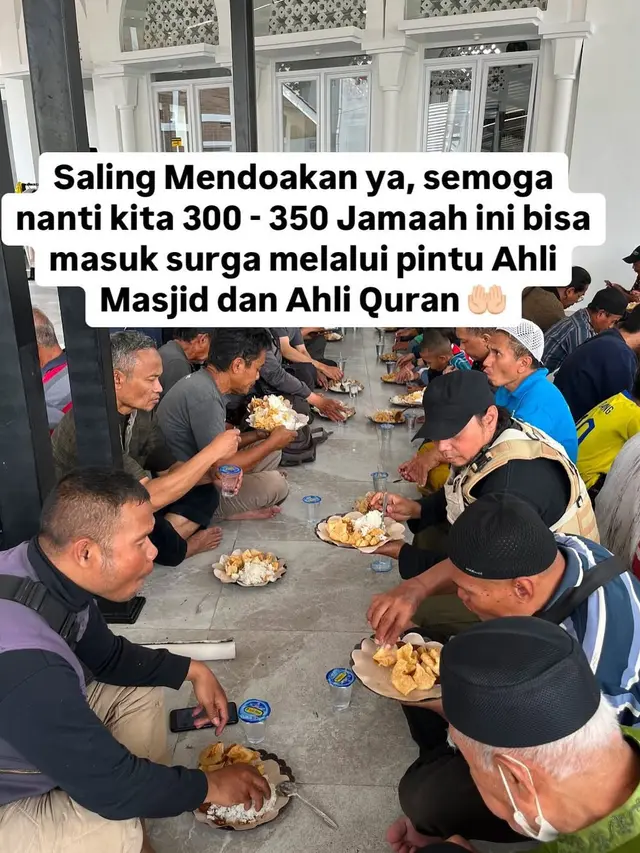Program Masjid Makan-Makan dari Masjid Baitul Huda Bandung
