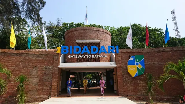 Sudut-Sudut Eksotis dalam Benteng Martello di Pulau Bidadari
