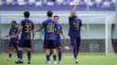 Gol Javlon Guseynov membawa Persita menang dengan skor akhir 2-0. Hasil ini menjadi kemenangan bersejarah bagi Pendekar Cisadane karena untuk pertama kalinya berhasil mengalahkan Borneo FC. (Bola.com/Bagaskara Lazuardi)