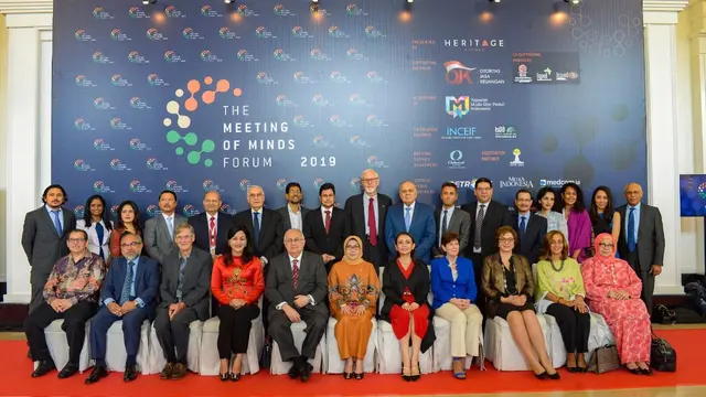 Indonesia   menjadi tuan rumah penyelenggaraan konferensi berskala internasional Meeting of Minds Forum 2019 (MeMinds).