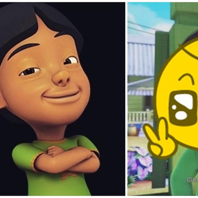 7 Editan Foto Mail Upin Dan Ipin Ala Oppa Korea Selatan Ini Bikin Senyum Geli Hot Liputan6 Com