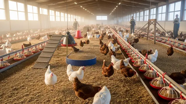 Cara Buat Kebun Ayam Cage Free di Desa