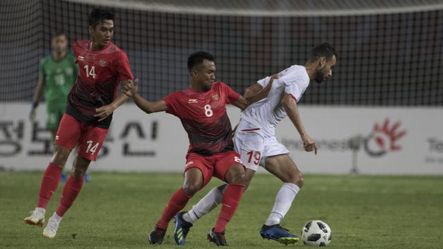 Sepak Bola : Indonesia Vs Palestina