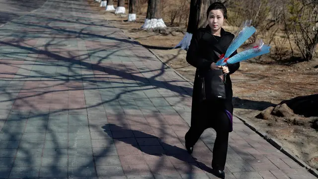 Aktivitas Wanita Korea Utara di Hari Perempuan Internasional