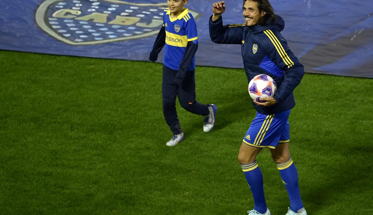 Kepindahan Cavani ini mengakhiri kisahnya di kompetisi Eropa. (AP Photo/Gustavo Garello)