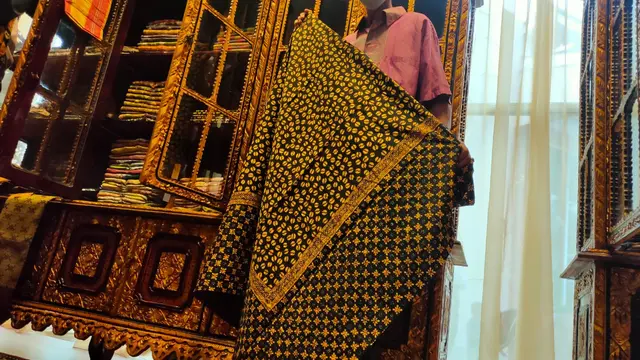 Uniknya Motif Songket Sumsel, Dari Biji Kopi Hingga Limbah Kulit Jengkol