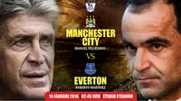 Susunan Pemain Manchester City Vs Everton