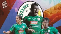 Liga 1 - 3 Pemain PSS Sleman - Kim Jeffrey Kurniawan, Ricky Cawor, Ifan Nanda Pratama (Bola.com/Adreanus Titus)