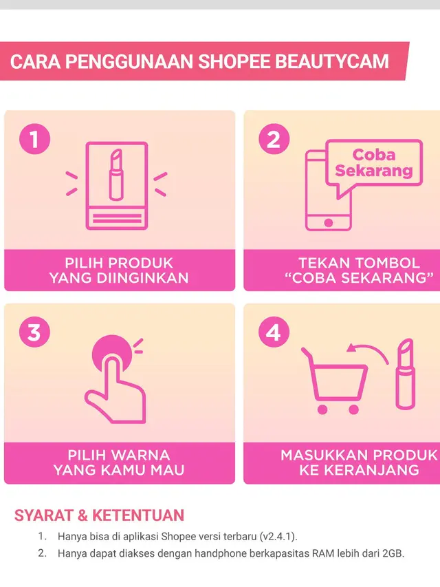 Shopee BeautyCam dari L'Oreal Indonesia