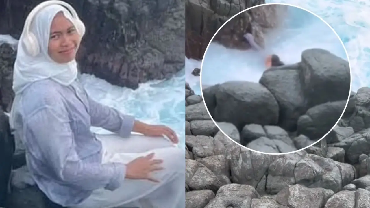 Wisatawan di Lombok Terseret Ombak Ganas Pantai Semeti Usai Selfie