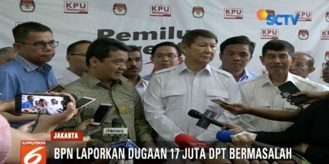Kejanggalan DPT Pemilu 2019 yang Dilaporkan BPN Prabowo-Sandi ke KPU