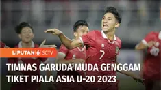 Timnas Garuda Muda kandaskan perlawanan Vietnam, Minggu (18/09). Anak asuh Shin Tae Yong sukses menyapu bersih semua laga di Grup F dengan kemenangan. Timnas Garuda Muda dipastikan tampil di Piala Asia U-20 2023.