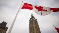 Ilustrasi bendera Kanada (AFP/Geoff Robins)