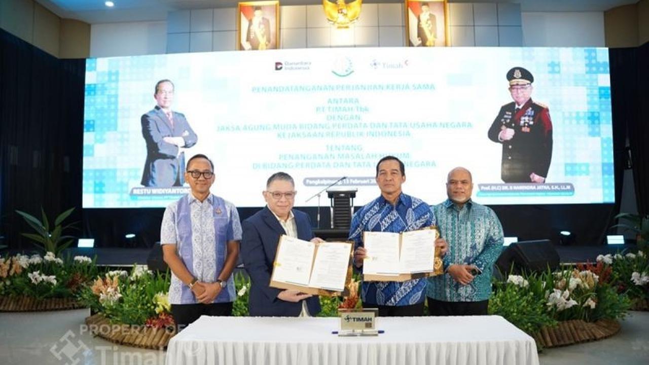 PT Timah Gandeng Jamdatun Kejagung Perkuat Tata Kelola Hukum Perdata Perusahaan