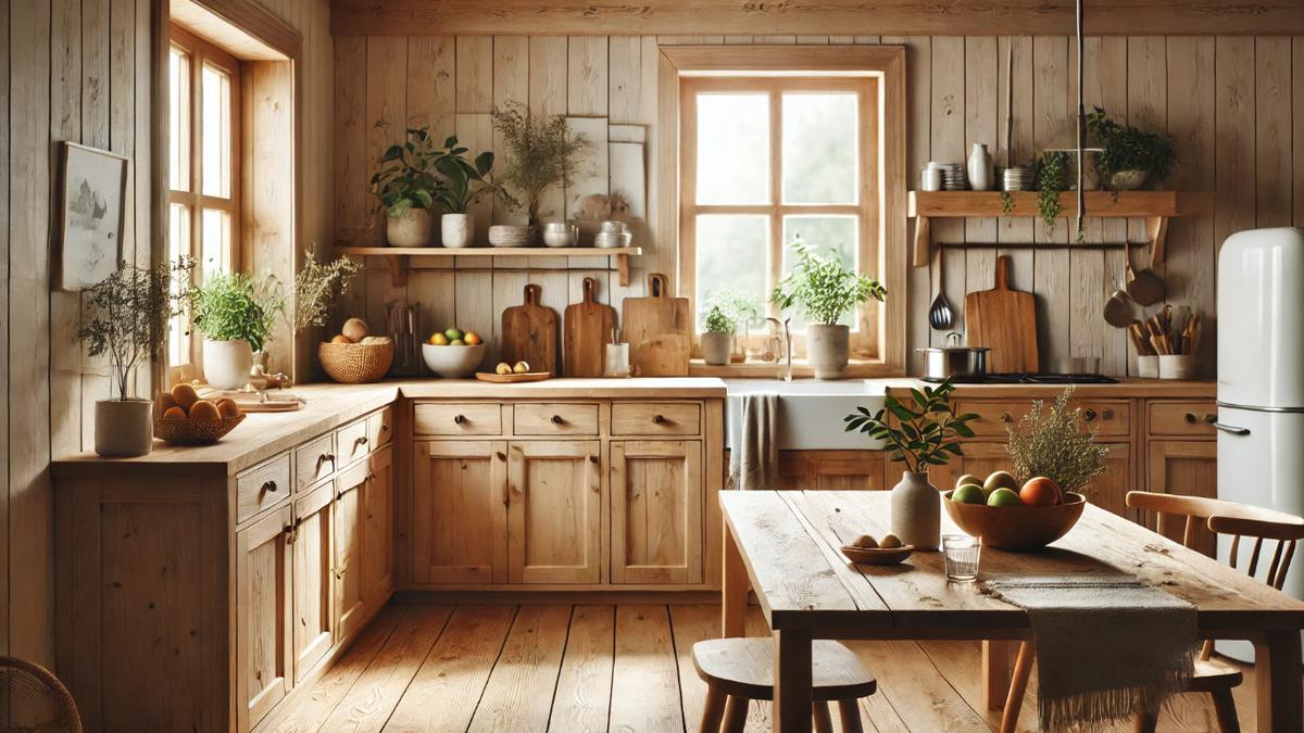 5 Warna Terbaik yang Cocok Dipadukan dengan Meja Dapur Kayu Bernuansa Klasik