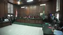 Suasana persidangan sengketa pengurusan Partai Golongan Karya (Golkar) di Pengadilan Negeri Jakarta Utara, Selasa (31/3/2015). Hakim memutuskan kedua kubu Golkar untuk mediasi selama 40 hari.(Liputan6.com/Faizal Fanani)