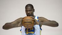 Bintang baru Golden State Warriors, Kevin Durant. (USA TODAY Sports via Reuters/Kyle Terada)