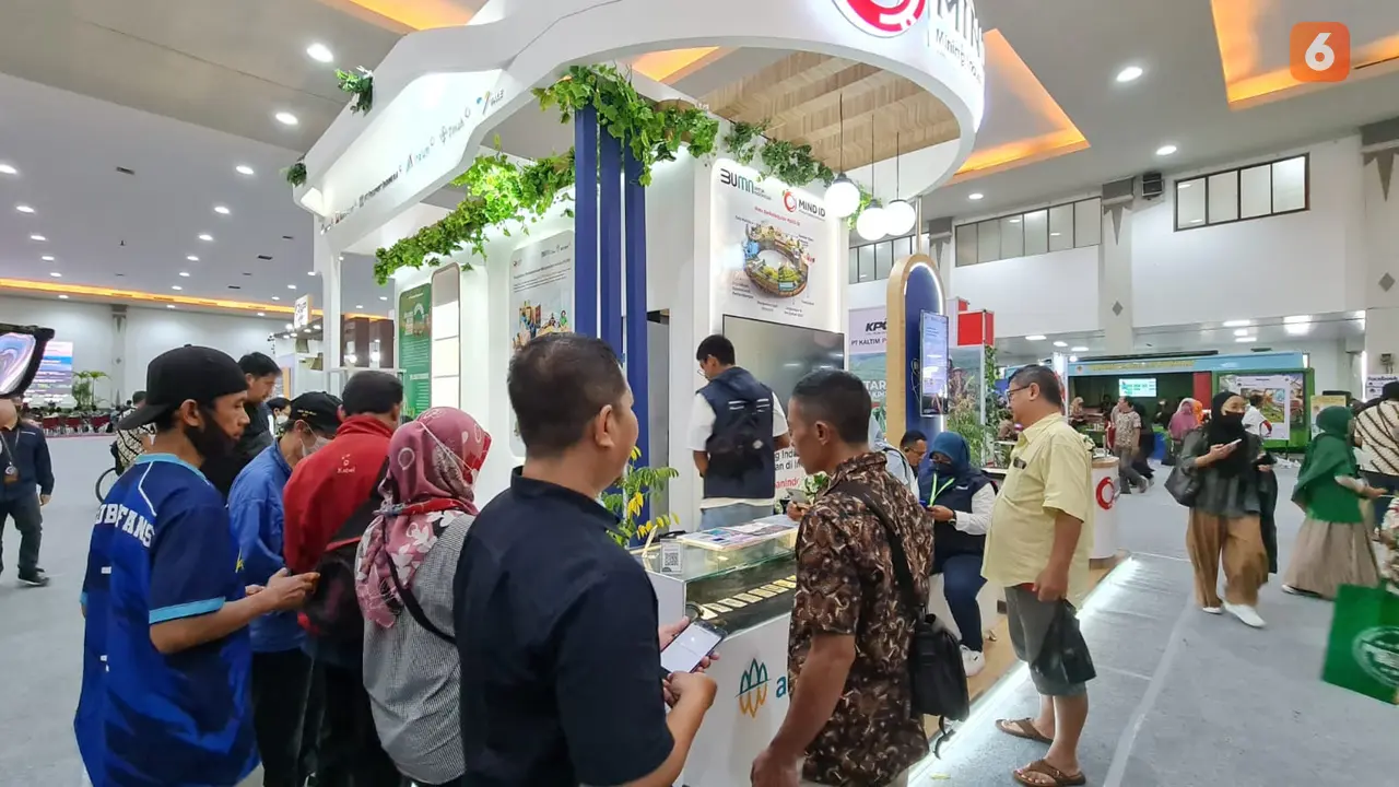 Kegiatan PT Antam pada pameran Indonesia Green (Indogreen) Forestry Environment Expo.
