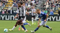 Juventus menelan kekalahan 0-2 dari Como 1907 pada laga pekan ke-7 Serie A di&nbsp;Stadio Giuseppe Sinigaglia, Como, Minggu (19/10/2025) malam WIB. (Antonio Saia/LaPresse via AP)