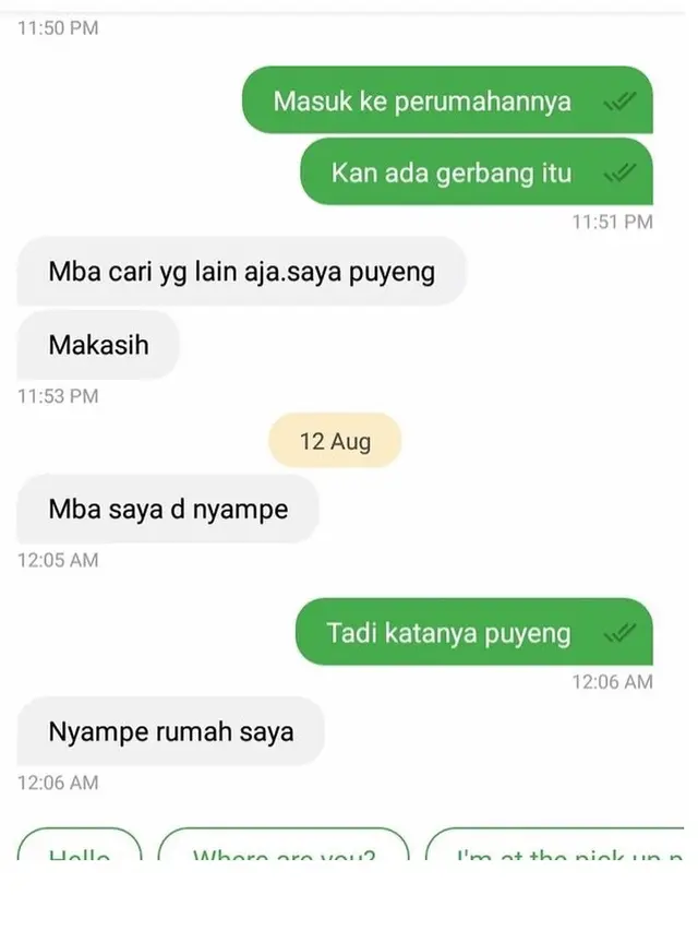Aksi Nyeleneh Driver Ojol dan Penumpang Ini Bikin Senyum Tipis
