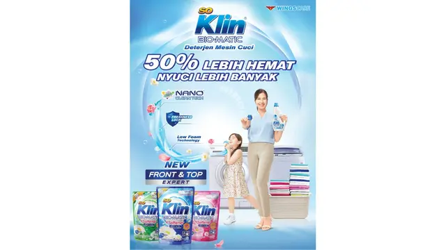 Setia Menemani Keluarga Indonesia Selama 43 Tahun, Apa Sih yang Bikin Para Ibu Lebih Memilih Soklin Detergent?