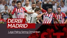 Berita video fakta tentang Derbi Madrid pada lanjutan La Liga 2018-2019 pekan ke-23, Sabtu (9/2/2019) di Stadion Wanda Metropolitano, Madrid.