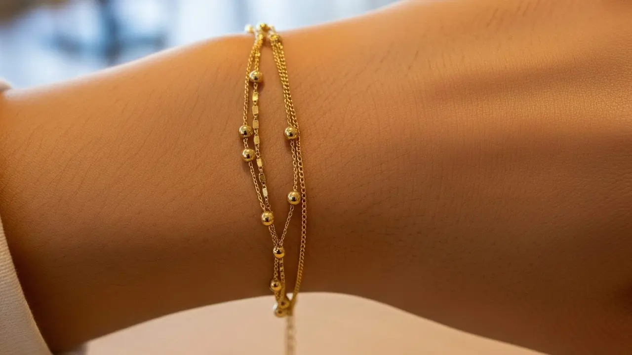 Model Gelang Emas 3 Gram Kecil untuk Ibu Muda Tren 2025