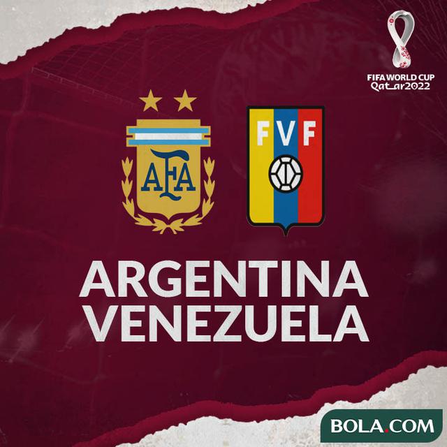 Kualifikasi Piala Dunia 2022 - Argentina Vs Venezuela