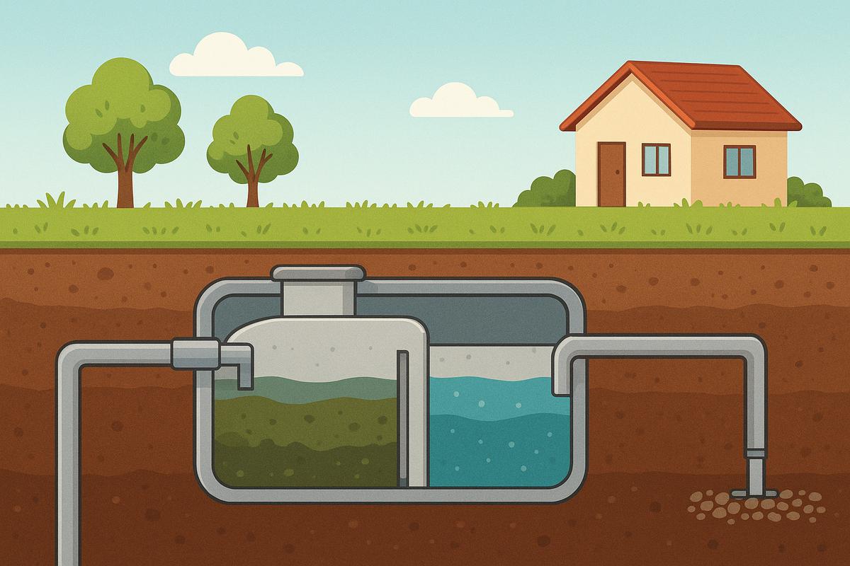 Ilustrasi septic tank