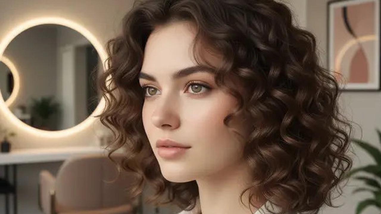 11 Gaya Rambut Keriting Medium Layer Terbaru 2025, Tampil Segar dan Menawan