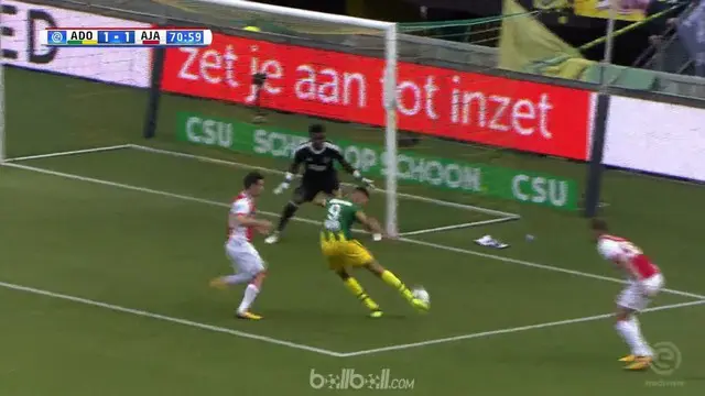 Berita video highlights Eredivisie 2017-2018 antara Den Haag melawan Ajax dengan skor 1-1. This video presented by BallBall.