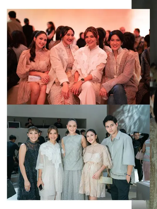 Aksen pita di dress Jessica Mila menampilkan siluet pinggang tanpa terlalu menonjolkan baby bump-nya [@jscmila]