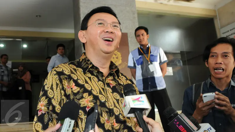 Gubernur DKI Jakarta Basuki T Purnama (Ahok).