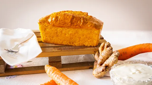 Contoh ilustrasi carrot cake