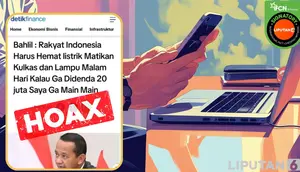 Kumpulan Hoaks Sasar Bahlil Lahadalia, Simak Faktanya